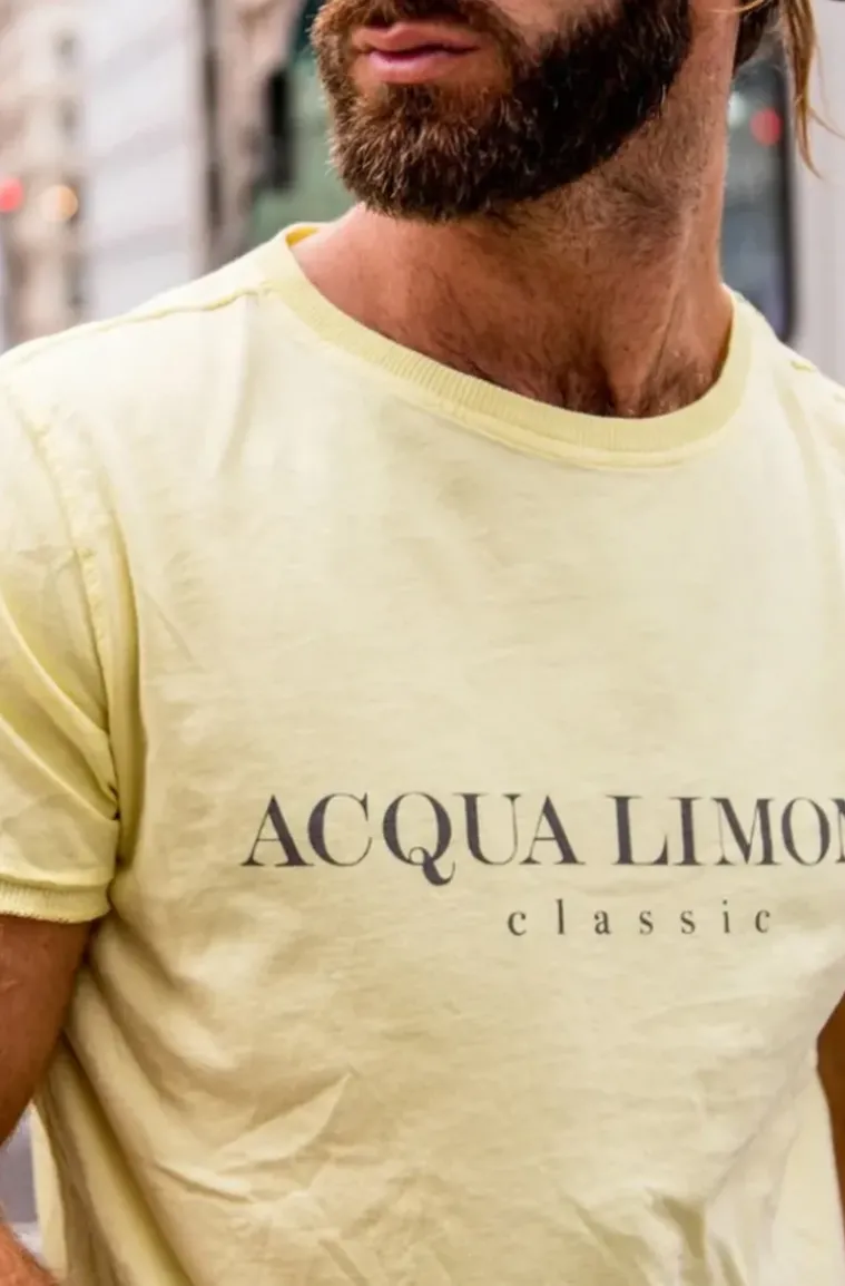 Acqua Limone - Classic Tshirt - Lemon