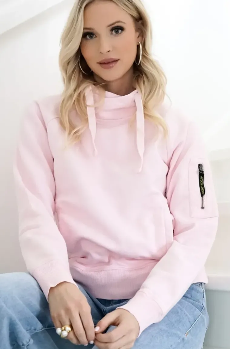 Acqua Limone - Hood Sweat Pale Pink