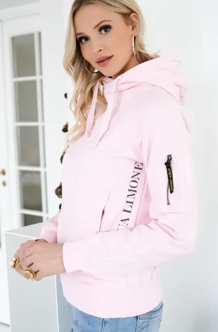 Acqua Limone - Hood Sweat Pale Pink