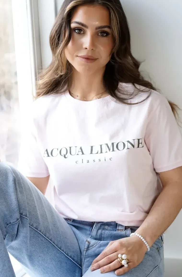 Acqua Limone - T-shirt Classic Pale Pink