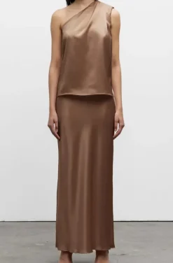 Ahlvar Gallery - Elle Satin Tank Sand