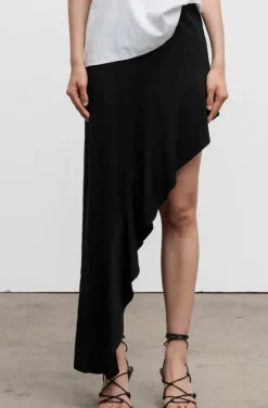 Ahlvar Gallery - Hida frill Skirt - Black