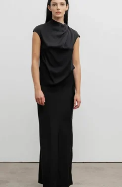 Ahlvar Gallery - Lima Silk Top Black