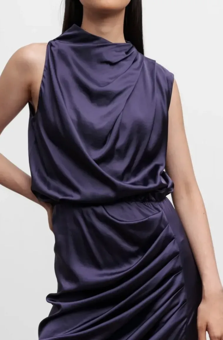Ahlvar Gallery - Tilda Dress - Plum