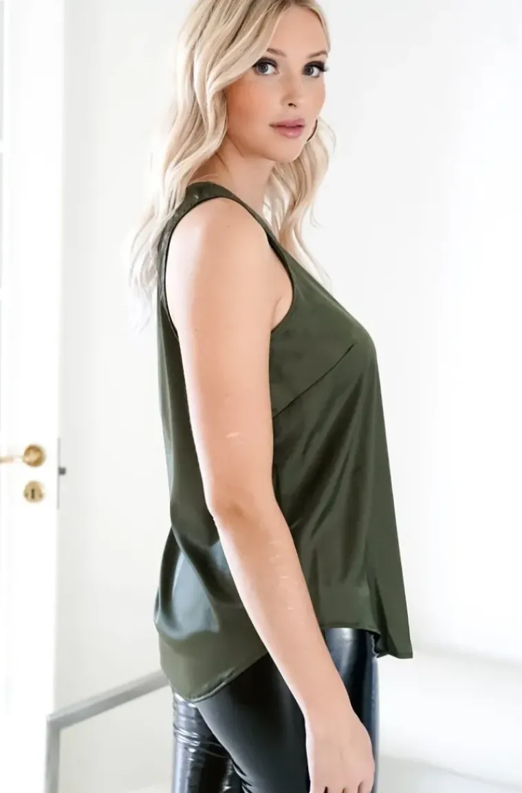 Blond Hour - Amy Top - Olive