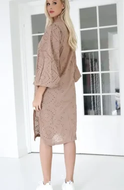 Blond Hour - Angelic Shirt Dress - Taupe