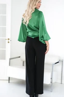 Blond Hour - Aurora Blouse - Vibrant Green