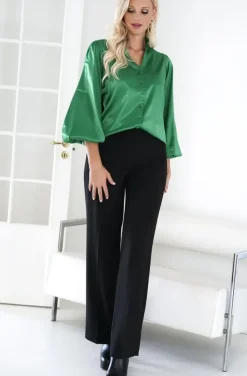 Blond Hour - Aurora Blouse - Vibrant Green