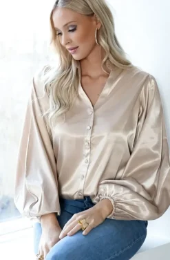 Blond Hour - Aurora Blouse - Champagne