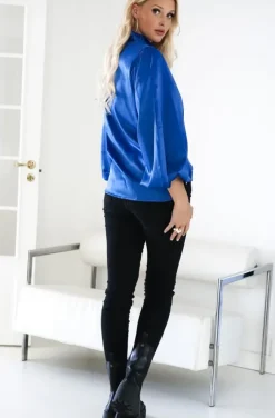Blond Hour - Aurora Blouse - Vibrant Blue