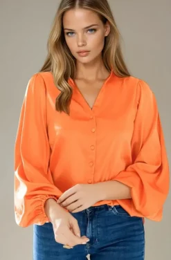 Blond Hour - Aurora Blouse - Orange