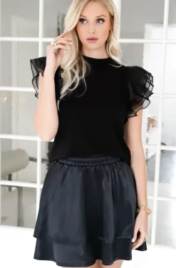 Blond Hour - Drama Skirt - Black