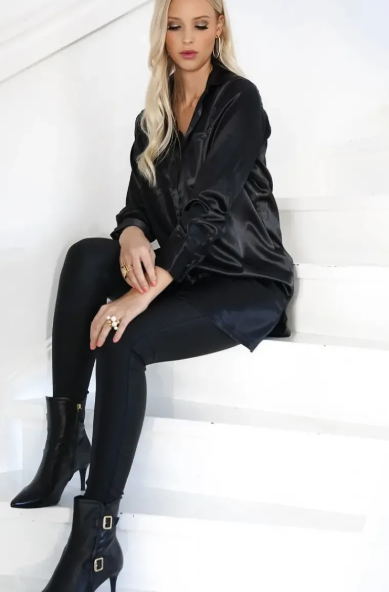 Blond Hour - Ease Shirt - Black