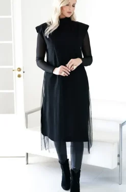 Blond Hour - Escape Vest Dress - Black
