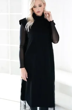 Blond Hour - Escape Vest Dress - Black