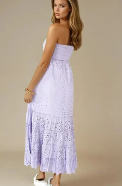 Blond Hour - Formentera Maxidress Smock - Lavender