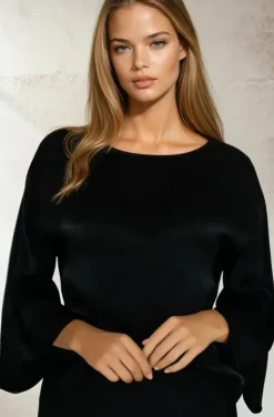 Blond Hour - Hermine Top - Black