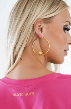 Blond Hour - Perfect v neck Tshirt - Cerise