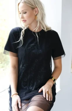 Blond Hour - Protected Tshirt Dress - Black