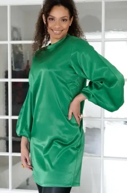 Blond Hour - Pure Dress - Vibrant Green