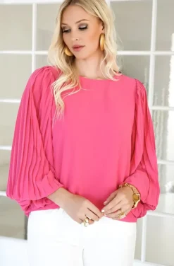 Blond Hour - Riviera Blouse - Cerise