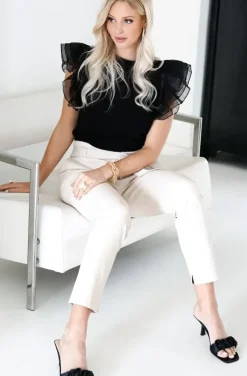 Blond Hour - Saint Top - Black