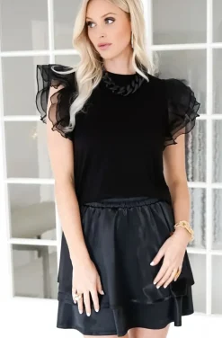 Blond Hour - Saint Top - Black