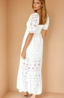 Blond Hour - Sienna Maxi Dress - White