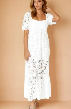 Blond Hour - Sienna Maxi Dress - White