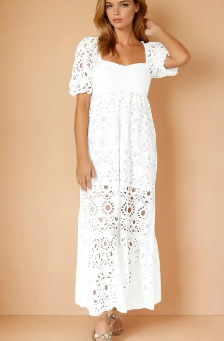 Blond Hour - Sienna Maxi Dress - White