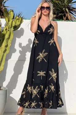 Blond Hour - Yasmine maxidress - Black