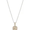 Carolina Gynning Jewelry - Glamorous Necklace Silver Champagne