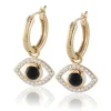 Carolina Gynning Jewelry - Devine Eye Earrings Goldplated