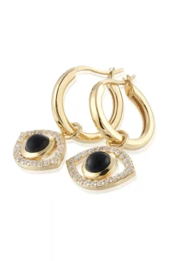 Carolina Gynning Jewelry - Devine Eye Earrings Goldplated
