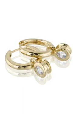 Carolina Gynning Jewelry - Älskad Earrings Creol Goldplated