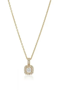 Carolina Gynning Jewelry - Glamorous Necklace Goldplated Clear