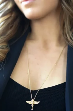 Carolina Gynning Jewelry - Goddess of Love Necklace Goldplated