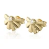 Carolina Gynning Jewelry - Sunfeather Earrings Goldplated