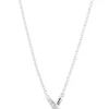 Carolina Gynning Jewelry - Cross My Heart Necklace Silver