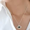 Carolina Gynning Jewelry - Devine Eye Necklace Silver