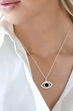 Carolina Gynning Jewelry - Devine Eye Necklace Silver