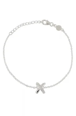 Carolina Gynning Jewelry - Cross My Heart Bracelet Silver