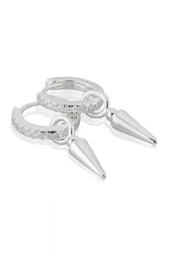 Carolina Gynning Jewelry - Spear of Life Creol Earrings Silver