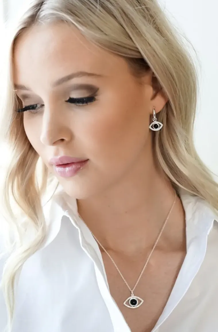 Carolina Gynning Jewelry - Devine Eye Earrings Silver