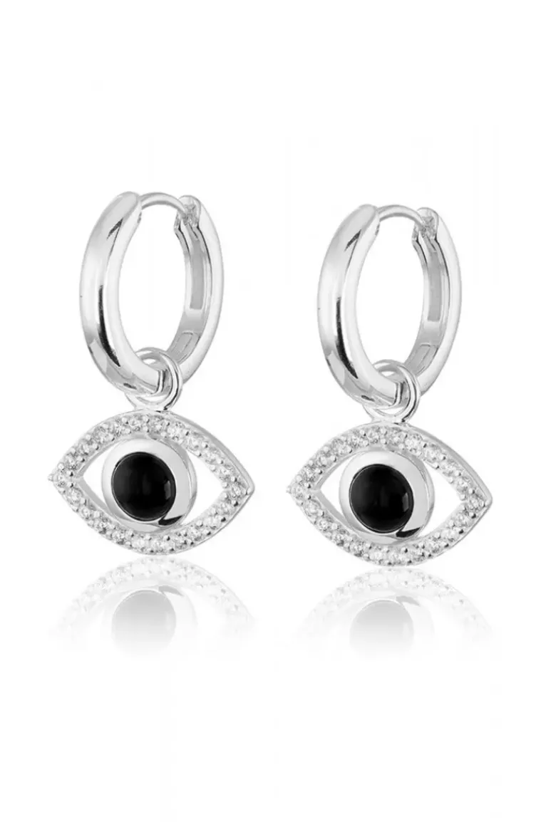Carolina Gynning Jewelry - Devine Eye Earrings Silver