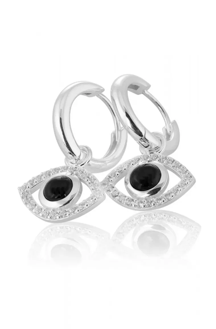 Carolina Gynning Jewelry - Devine Eye Earrings Silver
