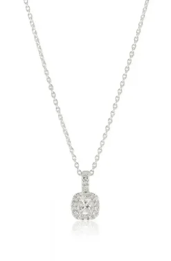 Carolina Gynning Jewelry - Glamorous Necklace Silver Clear