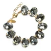 CAROLINE SVEDBOM - BIANCA BRACELET GOLD BLACK DIAMOND