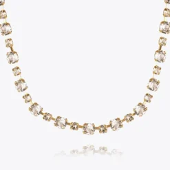 Caroline Svedbom - Calanthe Necklace Gold Crystal