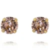 CAROLINE SVEDBOM - CLASSIC STUD EARRINGS GOLD VINTAGE ROSE